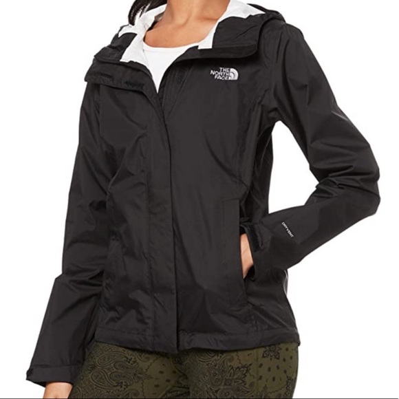 The North Face Jackets & Blazers - Euc The North Face Hyvent black jacket womens L